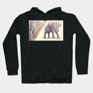 Elephant gift idea Hoodie